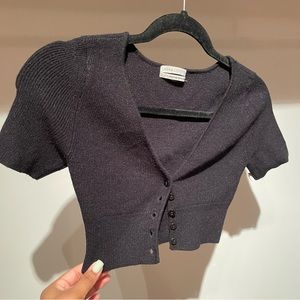 Urban Outfitter Buttoned Crop Top